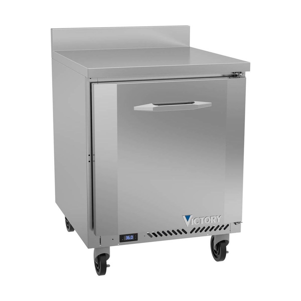 Victory VWR27HC 27″ One-Section Worktop Refrigerator w/ 1 Door, 6.15 cu. ft.