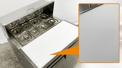 28″ One Door Refrigerated Sandwich Salad Prep Table