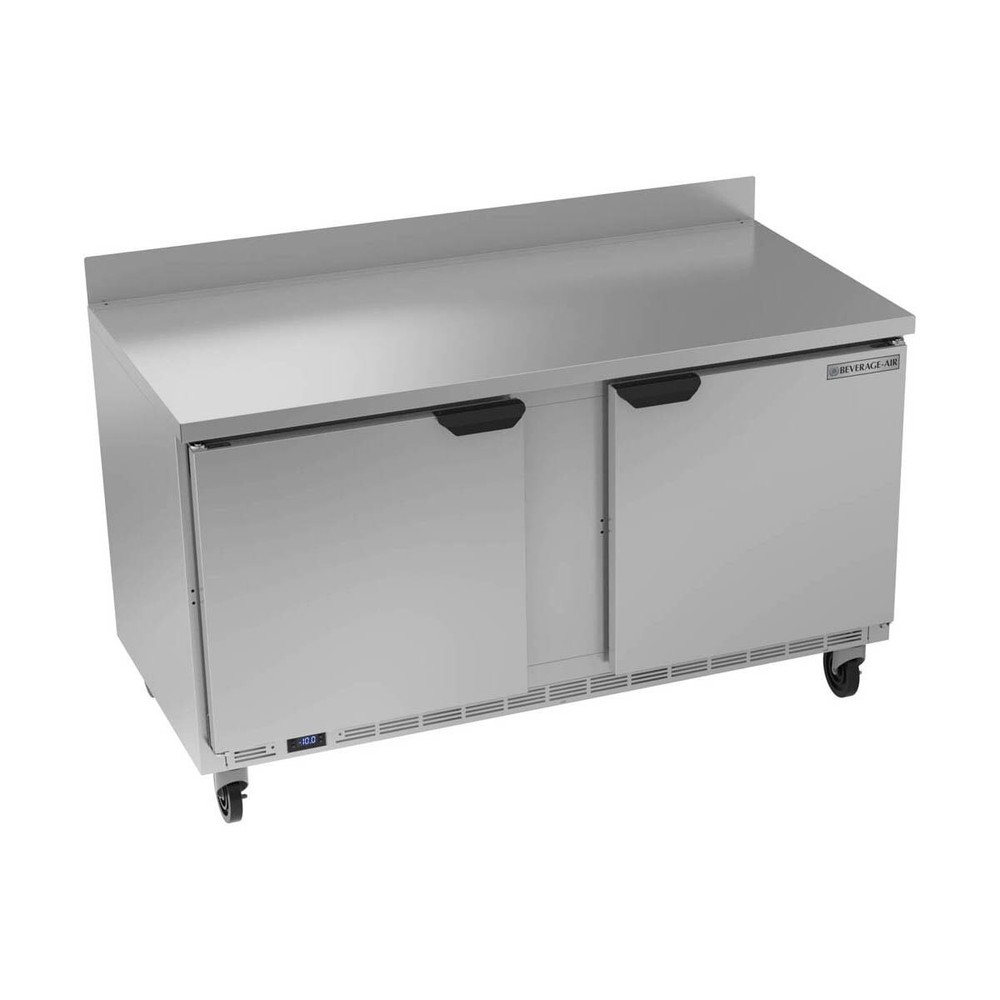 Beverage Air WTF60AHC 60″ Two Section WorkTop Freezer, 14.39 cu. ft.
