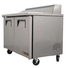 New 48” True TSSU-48-12-HC 2 Door Sandwich Salad Refrigerated Base Prep Table