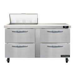Continental Refrigerator SW60N8-D 60″ 4 Drawer Refrigerated Sandwich / Salad …