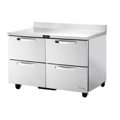 True TWT-48D-4-HC~SPEC3 48″ SPEC SERIES® 4 Drawered Worktop Refrigerator, 12 …