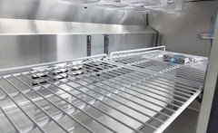 NSF 47″ W Sandwich/Salad Prep Table Cooler 12 Pan Pizza Cooler