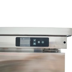 110V Commercial Refrigerator 163L Sandwich Salad Prep Table 1 Doors w/ 6 Pans