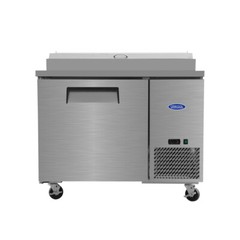 Orikool 44″ 11Cu.Ft Commercial Pizza Prep Table with a Built-in Refrigerator ETL