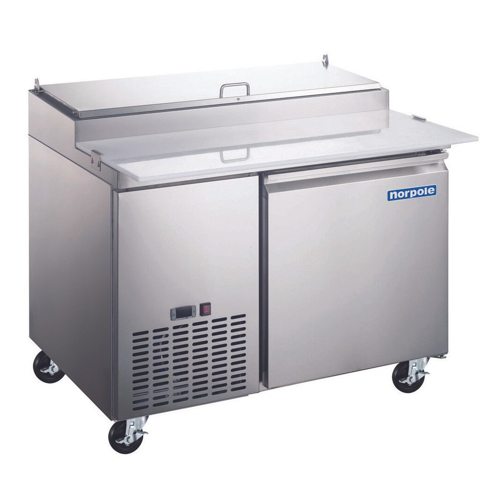 Norpole NP1R-PT Pizza Prep Table Refrigerated Counter