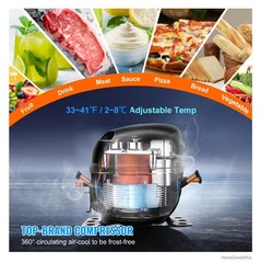 60 Inch Commercial Sandwich Salad Prep Table 16.4 Cu Ft Stainless Steel Dual