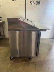 Used 60″ Turbo Air TST-60SD-24-D4-N 4 Drawer Refrigerated Prep Table 120V – WO1