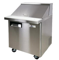NEW 27″ Commercial Mega Prep Table Sandwich Salad Deli Refrigerator NSF ETL 110V