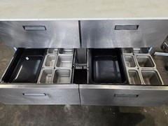 Delfield D4460N-30M 60″ 4 Drawer Mega Top Refrigerated Sandwich Prep Table 24pan