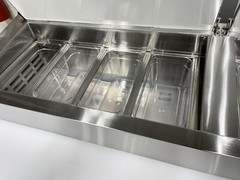 NEW 2 Door 67″ Refrigerated Pizza Prep Table Cooler NSF Pizza Counter