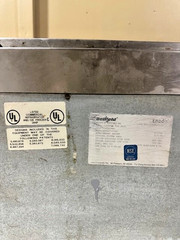 DELFIELD CTP8146-NB COUNTER TOP REFRIGERATED SELF CONTAINED COOLER TOPPING RAIL