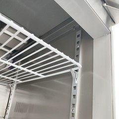 110V 163L Commercial Salad Refrigerator 2-8℃ Sandwich Salad Prep Table w/ 6 Pans
