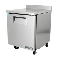 True TWT-27F-HC 27″ One Section Solid Door WorkTop Freezer, 6.5 Cu. Ft., 115v