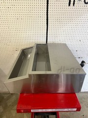 Used 27″ APW Wyott RTR-8 Countertop Refrigerated Prep Rail 8 Pan Capacity 120V