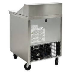 29″ Single Door Refrigerated Food Prep Table 12 Pan Cooler Work Table