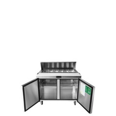 Atosa MSF8302GR 48″ Two Section Salad Sandwich Prep Table Refrigerator