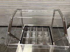 NEW 29″ Salsa Bar Mega Top Refrigerated Topping Station NSF Cooler Dukers 12 pan