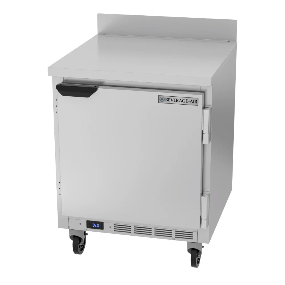 Open Box Beverage Air WTR27HC One-Section Worktop Refrigerated Counter
