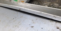 48” used 2 Door Commercial Refrigerated Sandwich Prep Table Works need Repairs