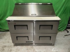2022 True TFP-48-18M-D-4 48″ Sandwich/Salad Prep Table w/ Refrigerated Base 2457
