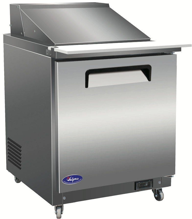 Valpro VP29SM 29″ One Section Mega Top Sandwich/Salad Prep Table w/ 1 Door