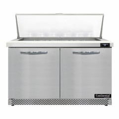 Continental Refrigerator D48N18M-FB 48″ Mighty Top Refrigerated Sandwich Prep…