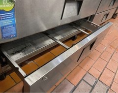 Everest 95″ Chef Base 4 Drawer (12 Hotel pan) Refrigeration