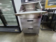 Used 27″ Delfield 18MC27P-BI Refrigerated Prep Table with 2 Drawers