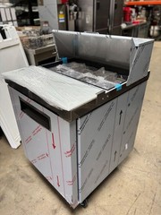 NEW 27″ Refrigerated Sandwich Food Prep Table Hoshizaki SR27B-8 NSF Cooler #3623