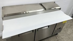 NEW 71″ Commercial Pizza Prep Table Refrigerator Pizzeria Sandwich Stainless NSF