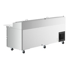 93″ 1 Door Refrigerated Pizza Prep Table with 4 Drawers
