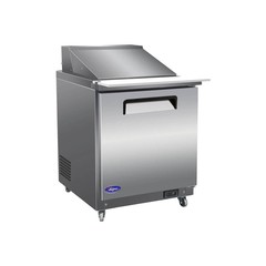 Valpro VP29SM 29″ 1 Solid Door Sandwich/Salad Prep Mega Top Refrigerator, 7 …