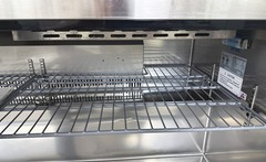 60″ Two Door Sandwich Salad Prep Table 16 Pan