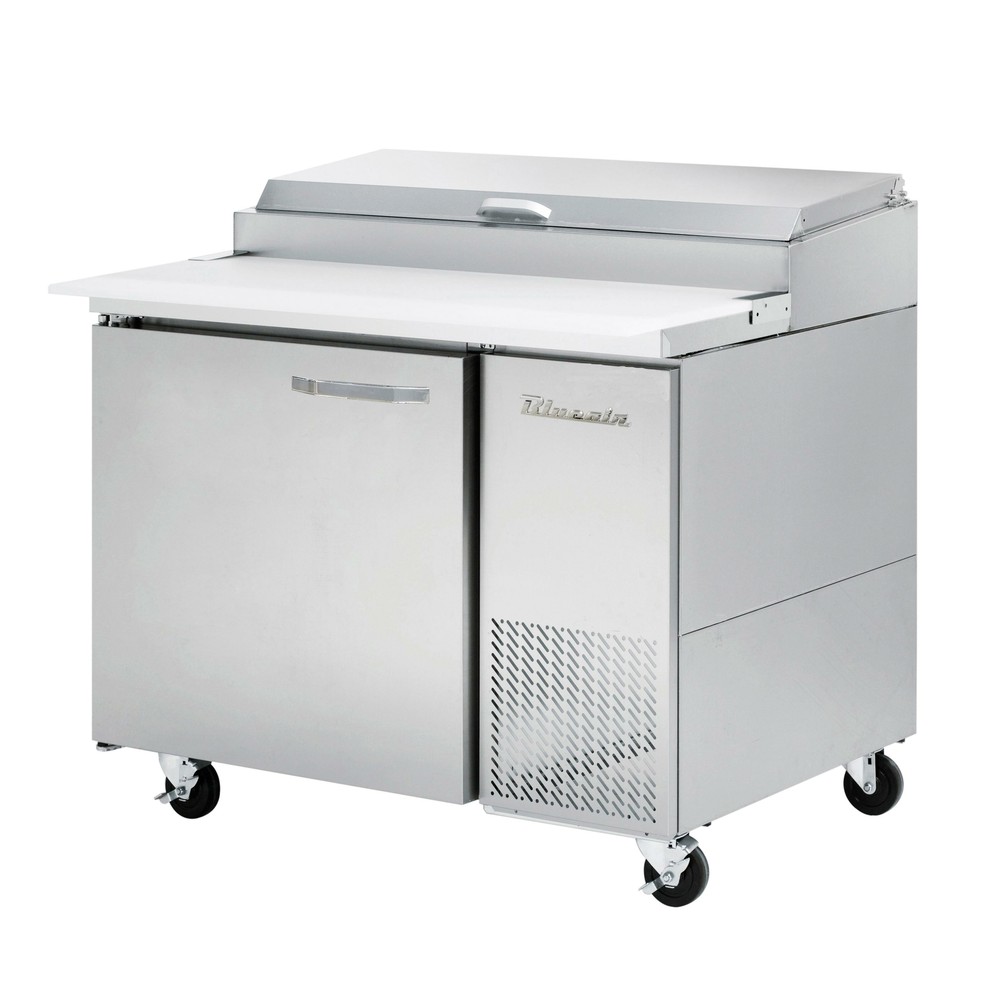 Blue Air BAPP44-HC 44″ One Door Refrigerated Pizza Prep Table, 6 Pan