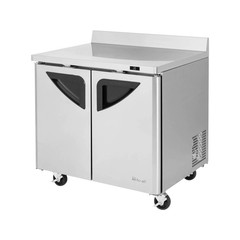 Turbo Air TWR-36SD-N6 36″ Two Section WorkTop Refrigerator, 9.0 cu. ft.