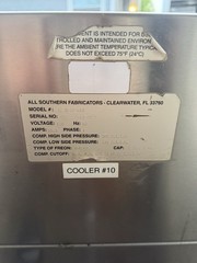 All Southern Fabricators ASFC-RPZ-13 Refrigerated Prep Table Cold Rail 2 lb 8 oz