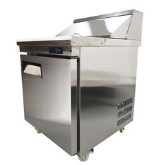 110V 163L Commercial Sandwich/Salad Prep Table Refrigerator Preservation Counter