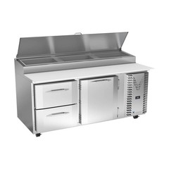 Victory VPPD72HC-2 72″ Refrigerated Pizza Prep Table