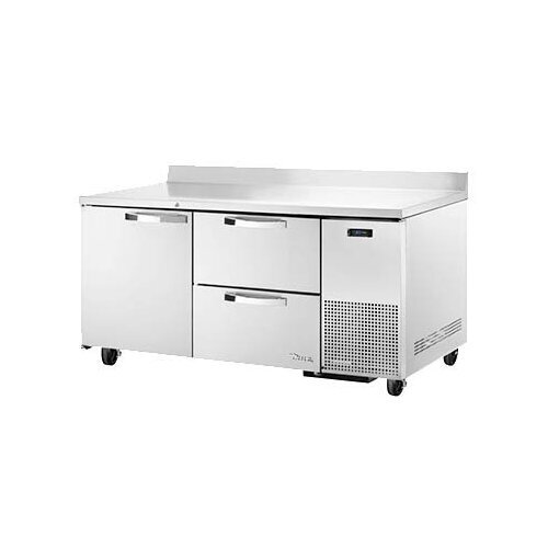 True TWT-67D-2-HC~SPEC3 67″ Solid Door & 2 Drawered Deep Worktop Refrigerator…