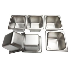 163L Commercial Sandwich Salad Prep Table Refrigerator 6 Pans Salad Refrigerator