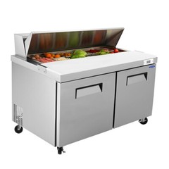 Orikool 60″ Commercial Refrigerators Sandwich & Salad Prep Table ETL Certified