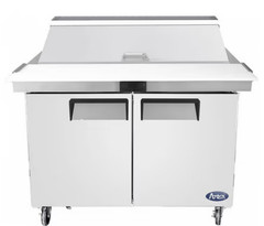 48″ Mega Top Refrigerated Sandwich Prep Table Atosa NSF Topping Cooler #5152