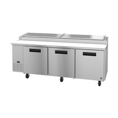 Hoshizaki PR93A 93″ Steelheart Series Three Section Refrigerated Pizza Prep T…