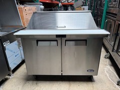 48″ Mega Top Refrigerated Sandwich Prep Table Atosa NSF Topping Cooler #5152
