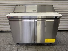 NEW 48″ Refrigerated Sandwich Food Prep Table GenKraft GTSSP48 NSF Cooler #3705