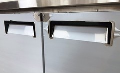 60″ Two Door Sandwich Salad Prep Table 16 Pan