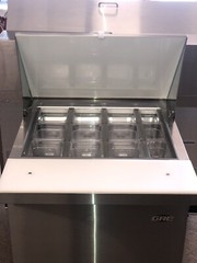 NEW 27″ 12 PAN MEGA TOP SANDWICH SALAD PREP REFRIGERATED STATION COOLER NSF