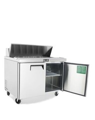 Atosa MSF8302GR 48″ Two Section Salad Sandwich Prep Table Refrigerator