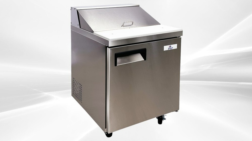 NEW 27″ Commercial Prep Table Sandwich Salad Deli Refrigerator NSF ETL 110V